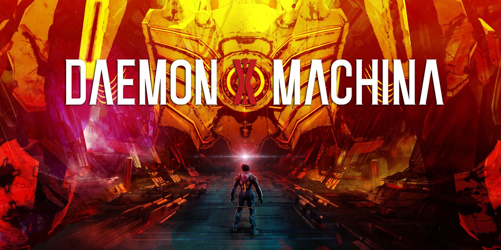 Segundo aniversário do jogo Daemon x Machina de Switch e PC. Fonte: Nintendo