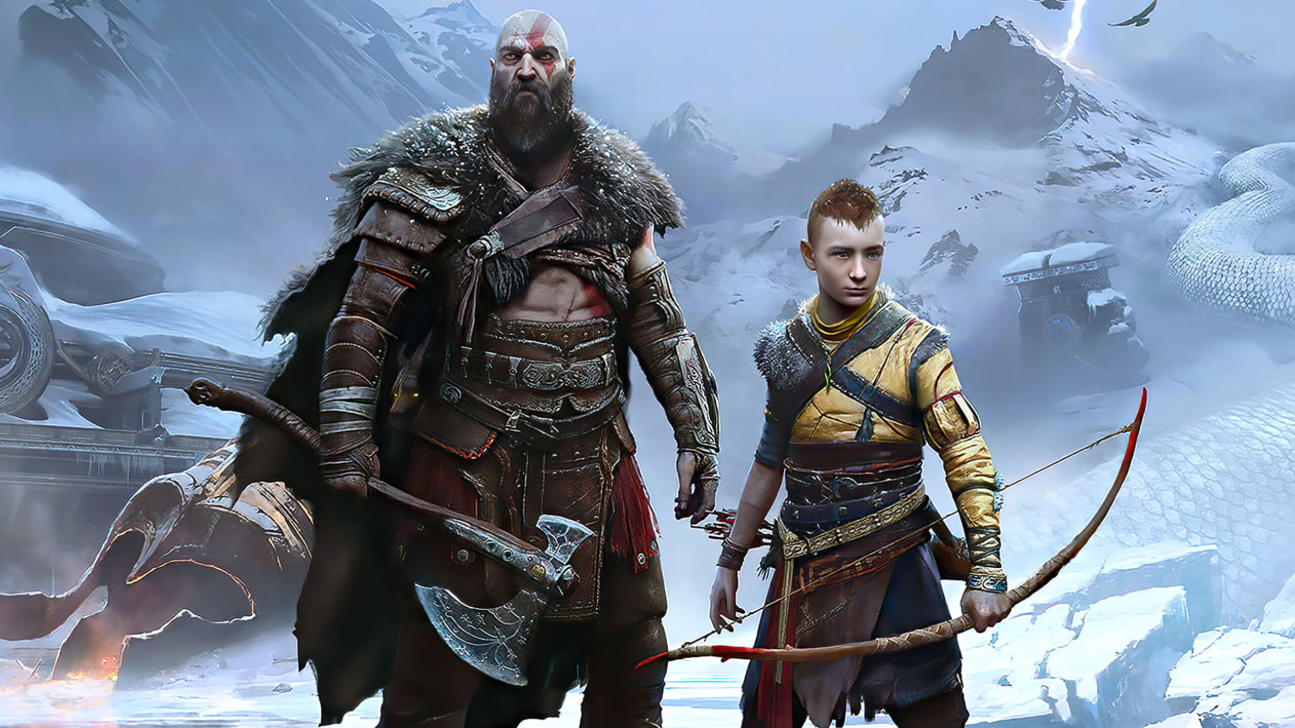 GOD OF WAR RAGNAROK - THOR LUTA COM KRATOS!