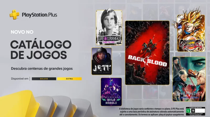 Sony revela jogos disponíveis em novos planos da PS Plus 2022