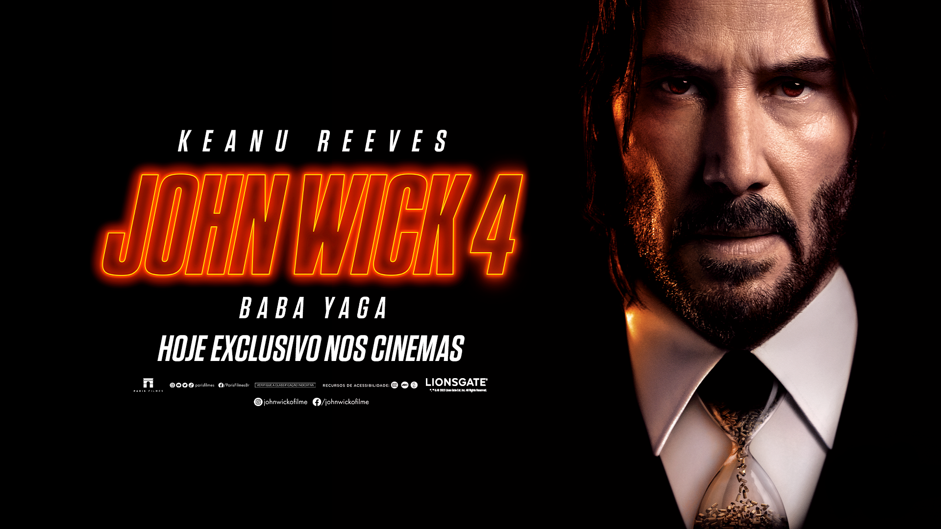 John Wick 4 já está disponível nos cinemas do Brasil! Confira o Trailer