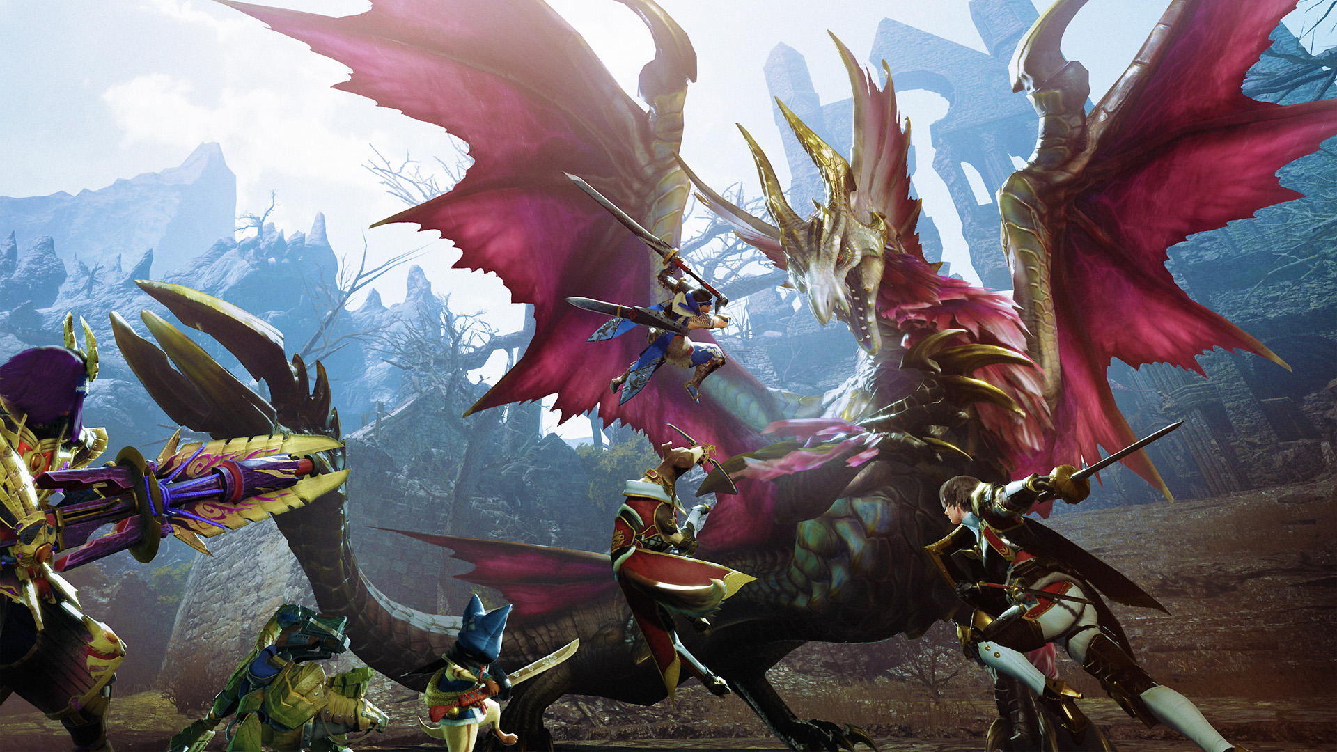 Caçando monstros grandes  Monster Hunter Rise: Sunbreak Manual Online  Oficial