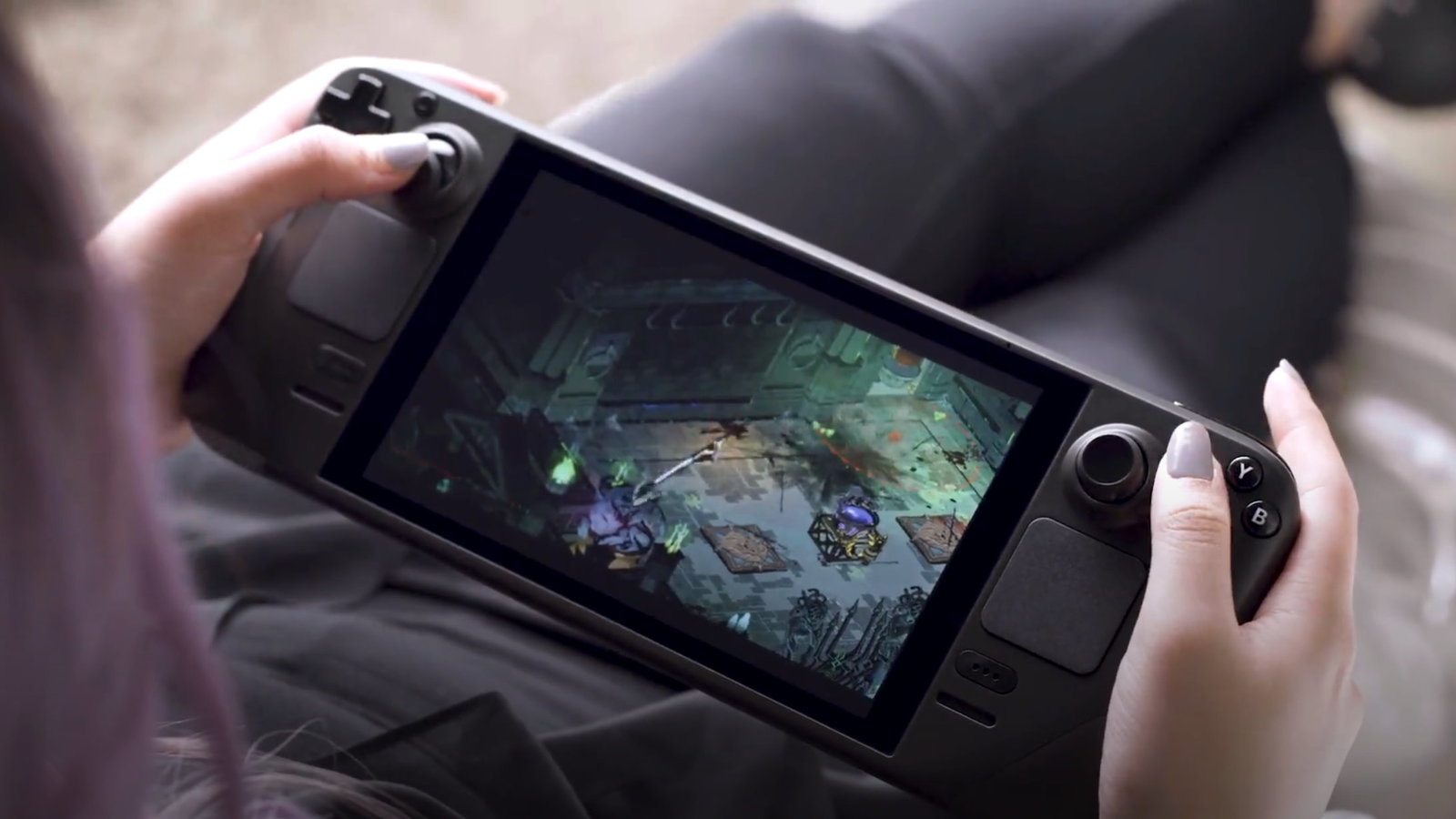 Valve lança novo Steam Deck OLED com tela melhor e mais memória
