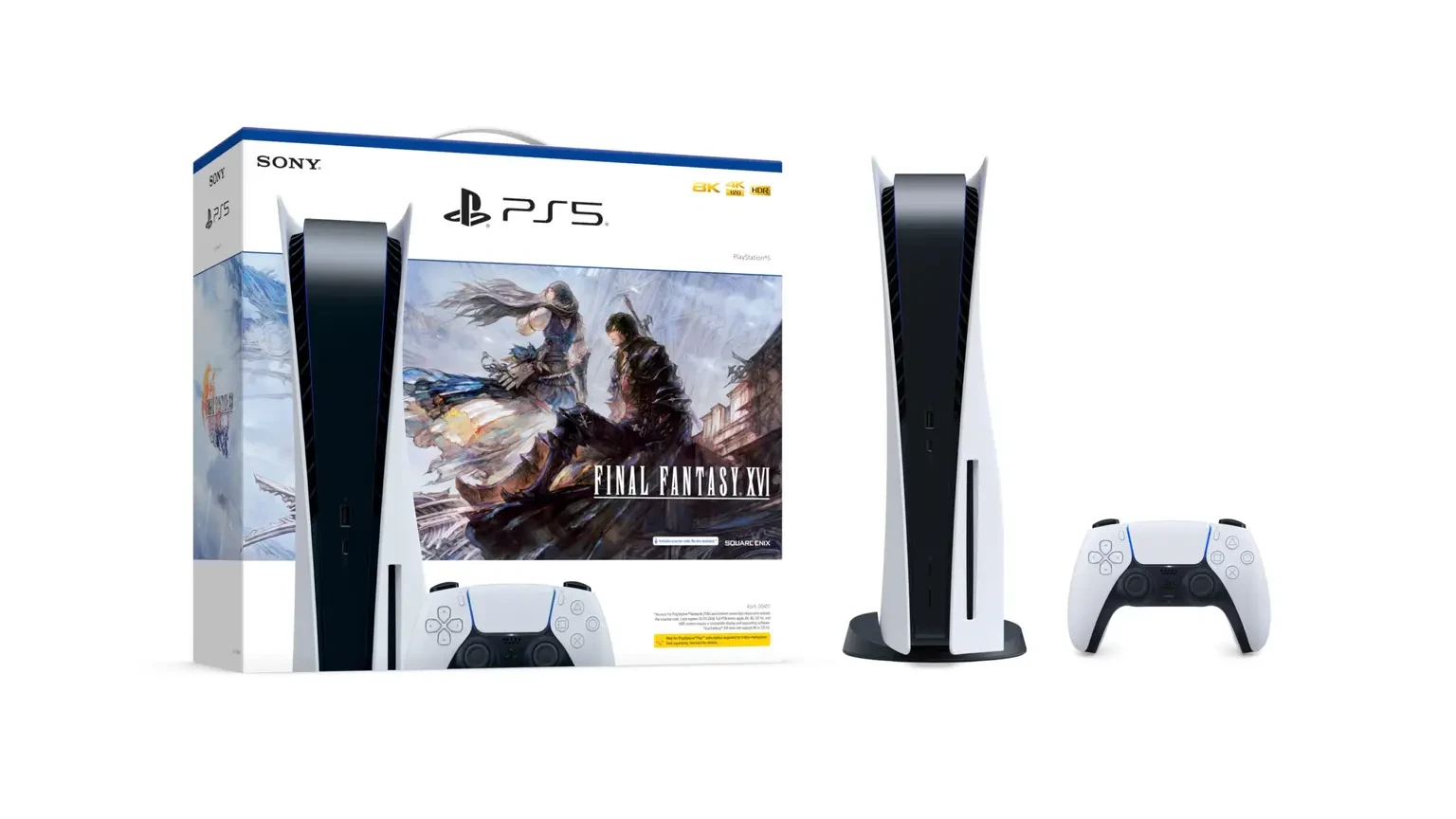 imagem de console ps5 mais final fantasy 16