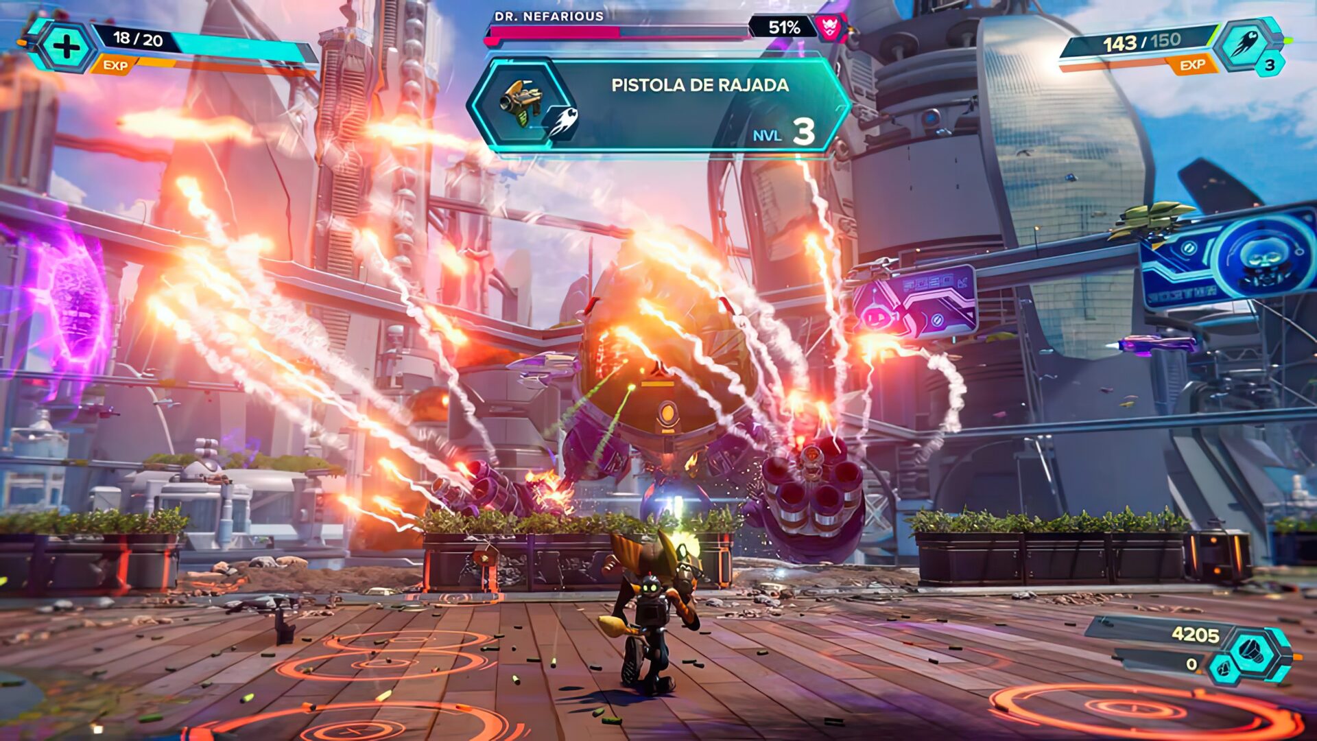 Confira os primeiros gameplays de Ratchet & Clank - Em Uma Outra Dimensão