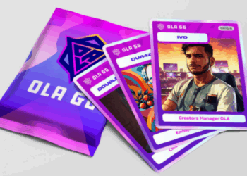OLA GG lança o primeiro jogo de cartas colecionáveis onde a comunidade é a IP