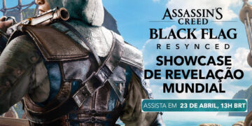 Assassin’s Creed Black Flag Resynced será revelado em showcase no dia 23 de abril