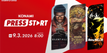 KONAMI PRESS START é anunciado para 3 de setembro
