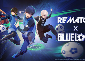 Rematch recebe colaboração com o anime Blue Lock na Temporada 5