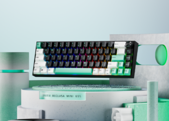 Razer Reclusa Mini 65% chega com switches magnéticos e sem fio